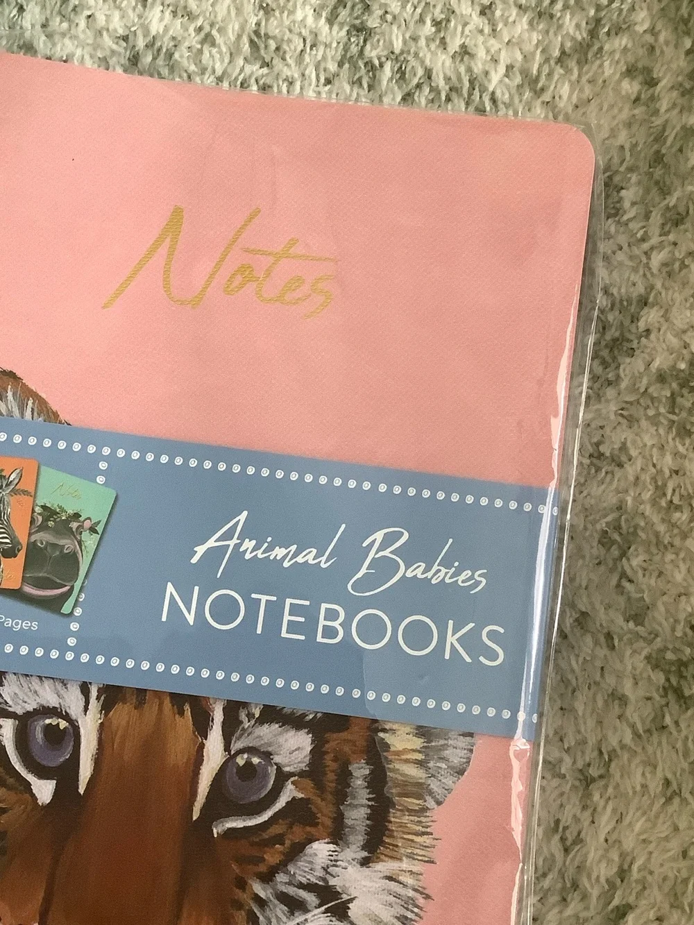 Animal Babies Journal Notebook Trio 3pack lined NWT by OCS Designs 5.75”x8.25”